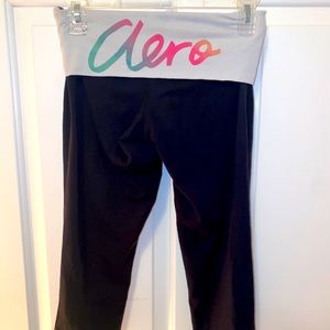 Above the Knee Black Leggings